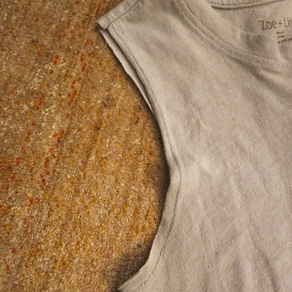 Zoe & Liv Cactus Pocket Muscle Tank - Picture 5 of 7